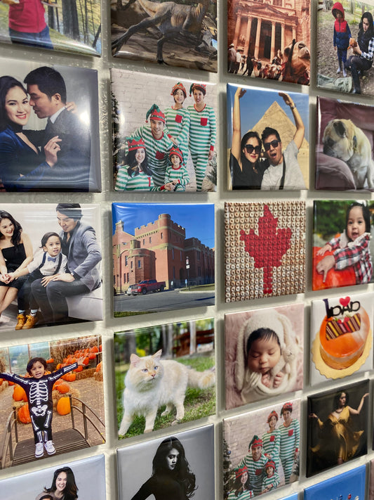 9 Photo Magnets